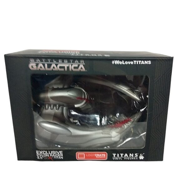 Loot Crate Battlestar Galactica Cylon Raider 4.5" Scar Titan - Picture 1 of 5